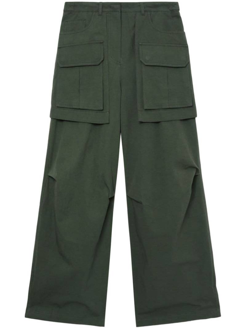 Juun.J skirted cargo-pocket trousers - Green von Juun.J