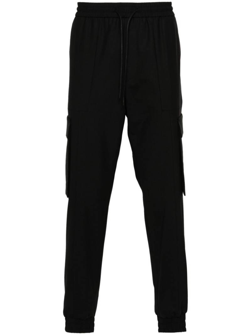 Juun.J tapered-leg cargo trousers - Black von Juun.J