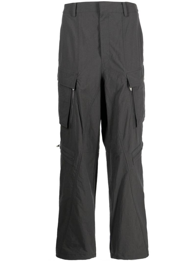 Juun.J wide-leg cargo trousers - Grey von Juun.J