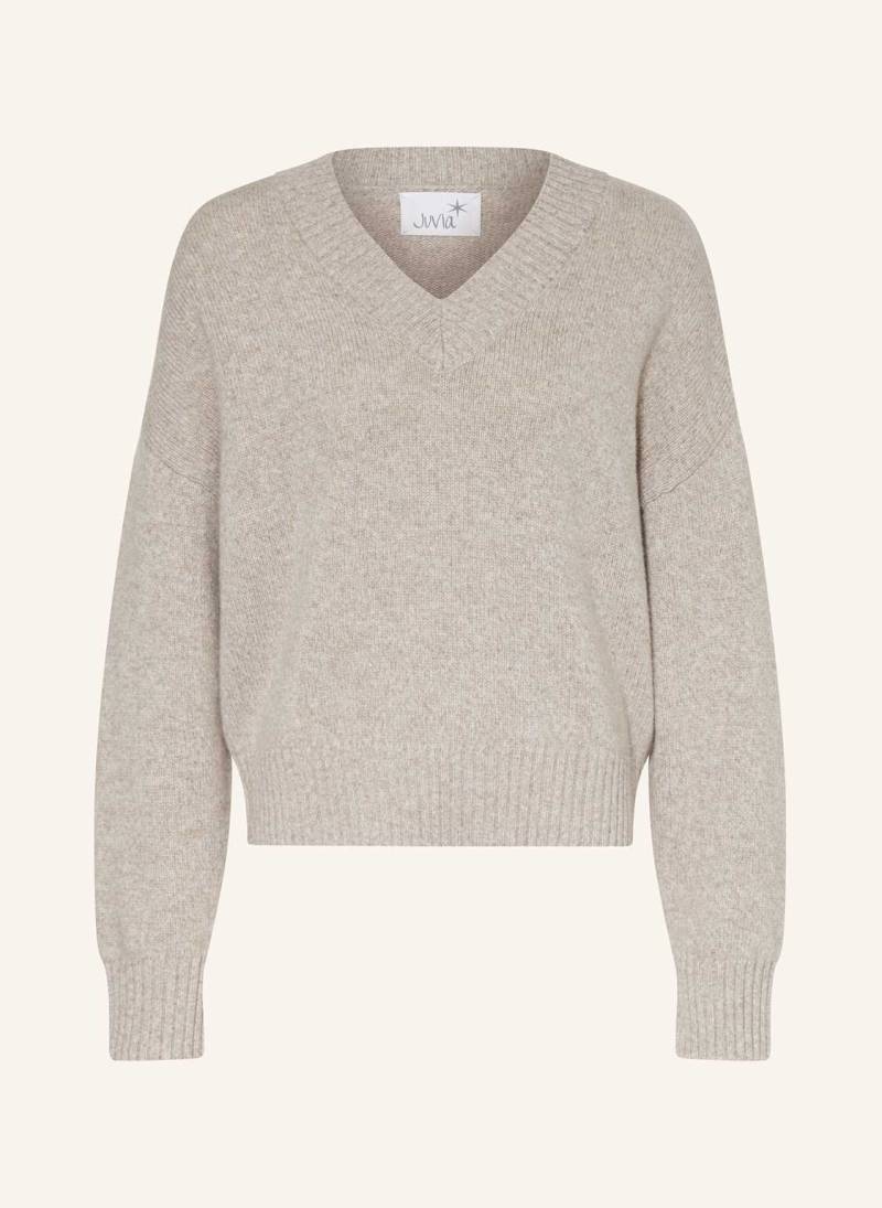 Juvia Cashmere-Pullover Jody beige von Juvia