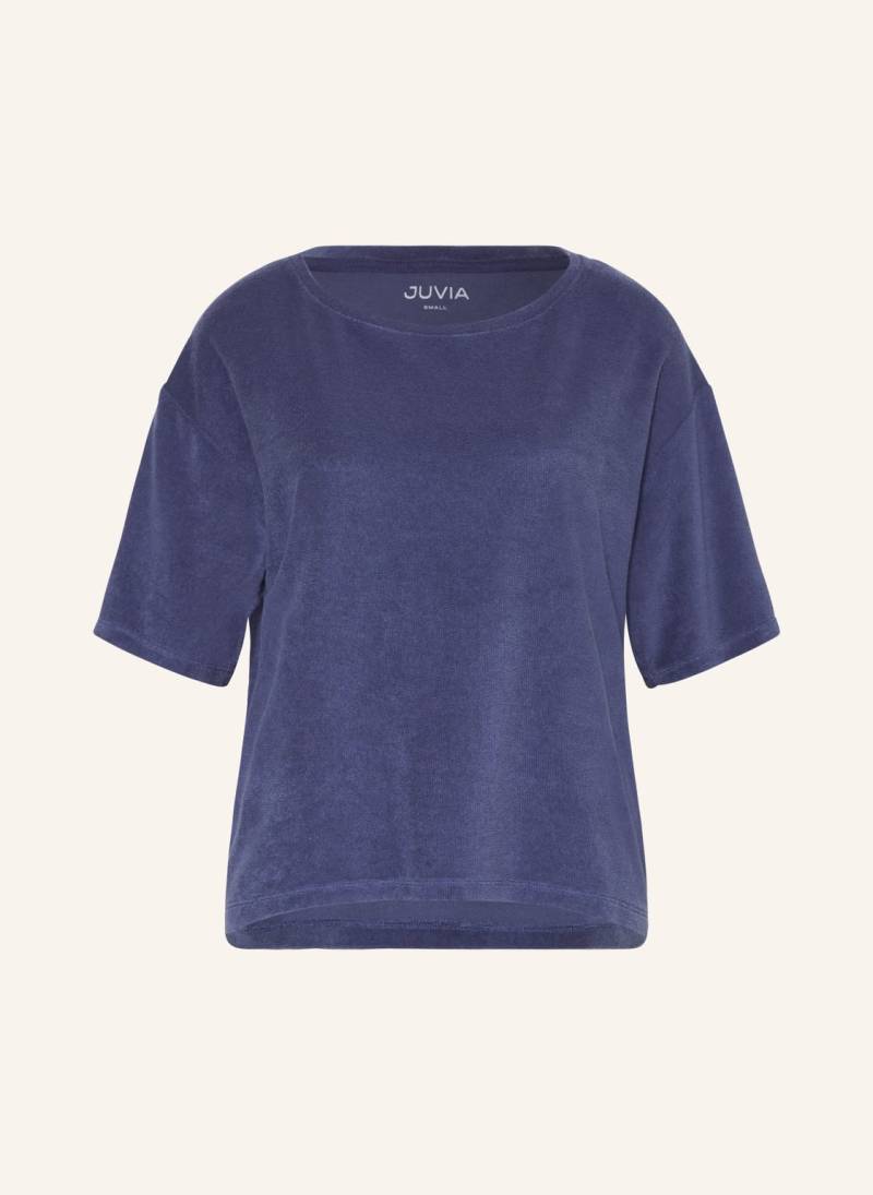 Juvia Frotteeshirt Anouk blau von Juvia