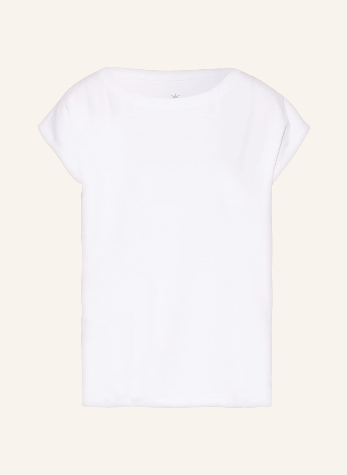 Juvia Frotteeshirt Kimberly weiss von Juvia