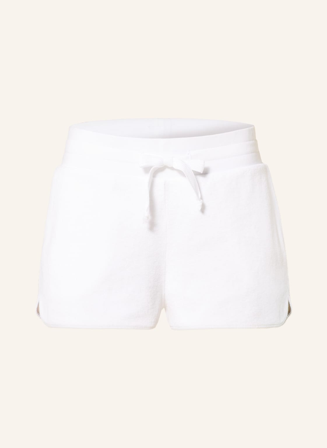 Juvia Frotteeshorts weiss von Juvia