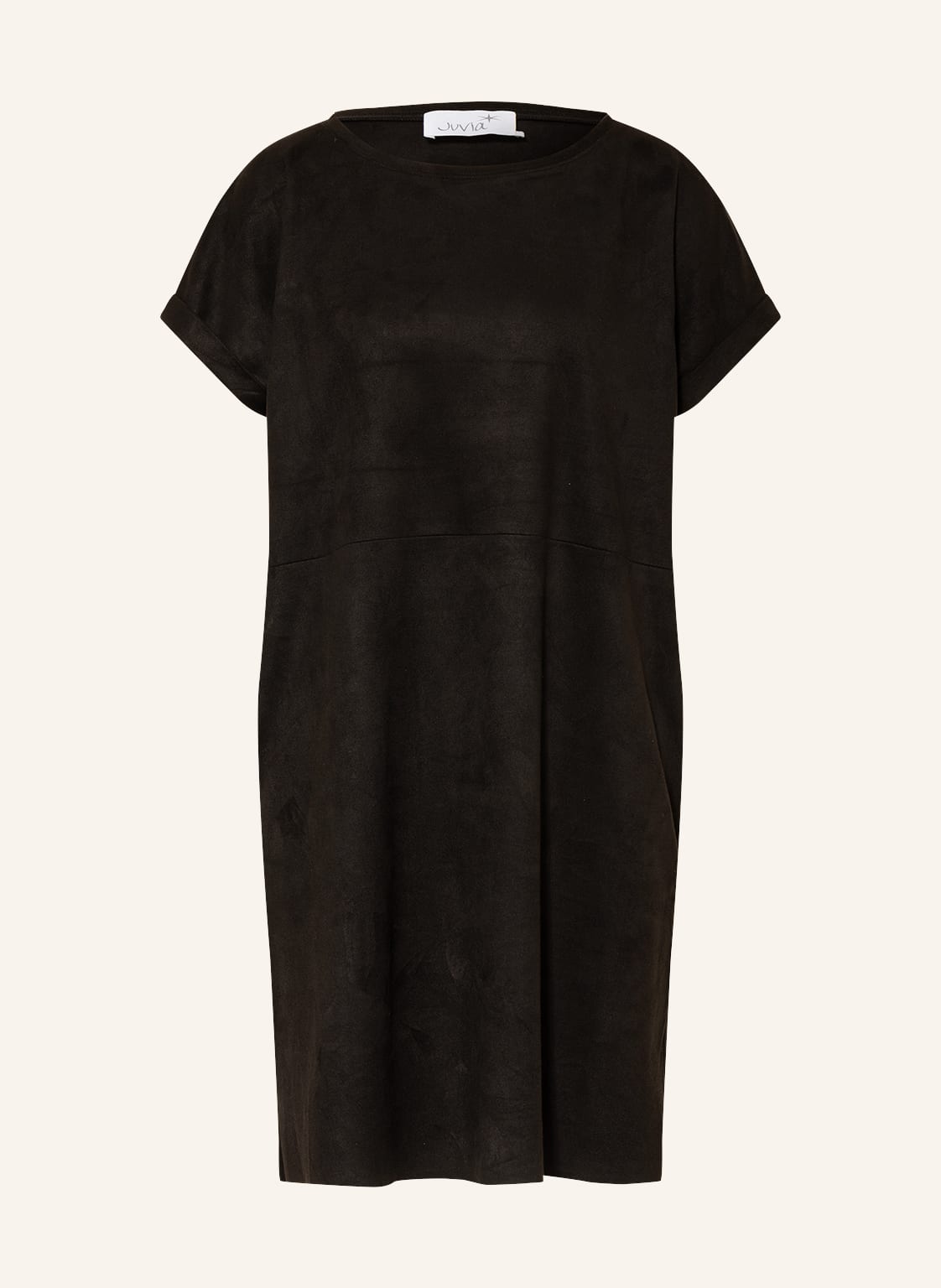Juvia Kleid In Lederoptik schwarz Juvia Kleid In Lederoptik schwarz von Juvia