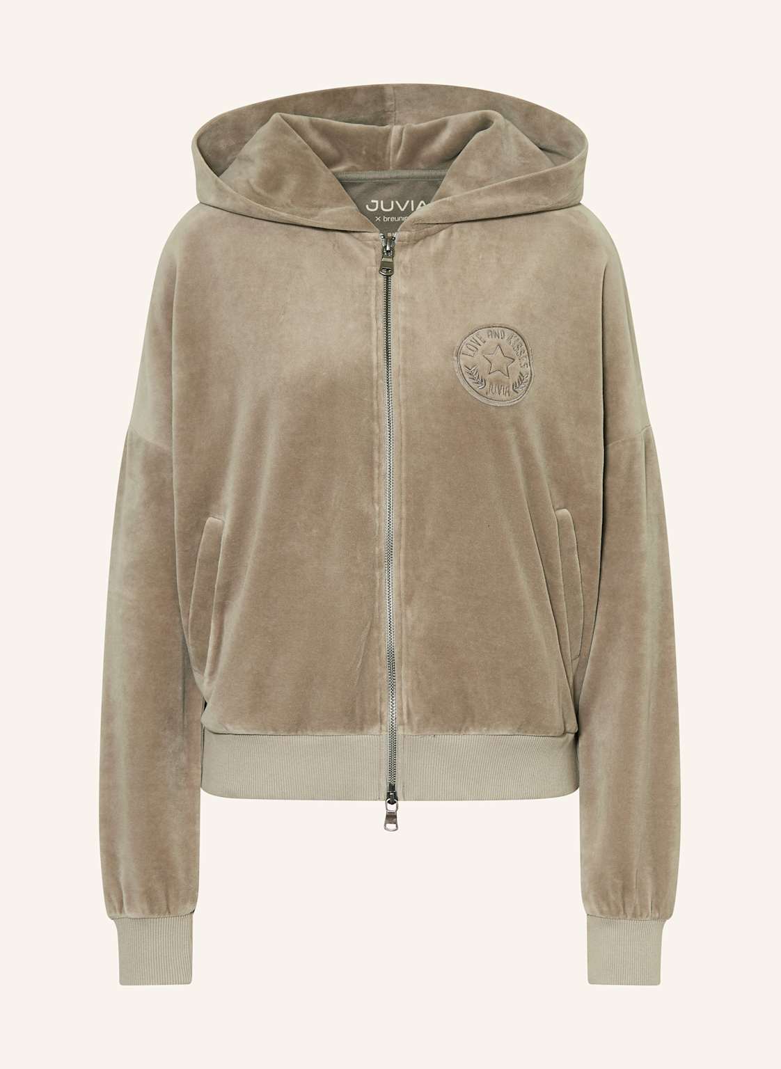 Juvia Lounge-Jacke Aus Nicki beige Juvia Lounge-Jacke Aus Nicki beige von Juvia
