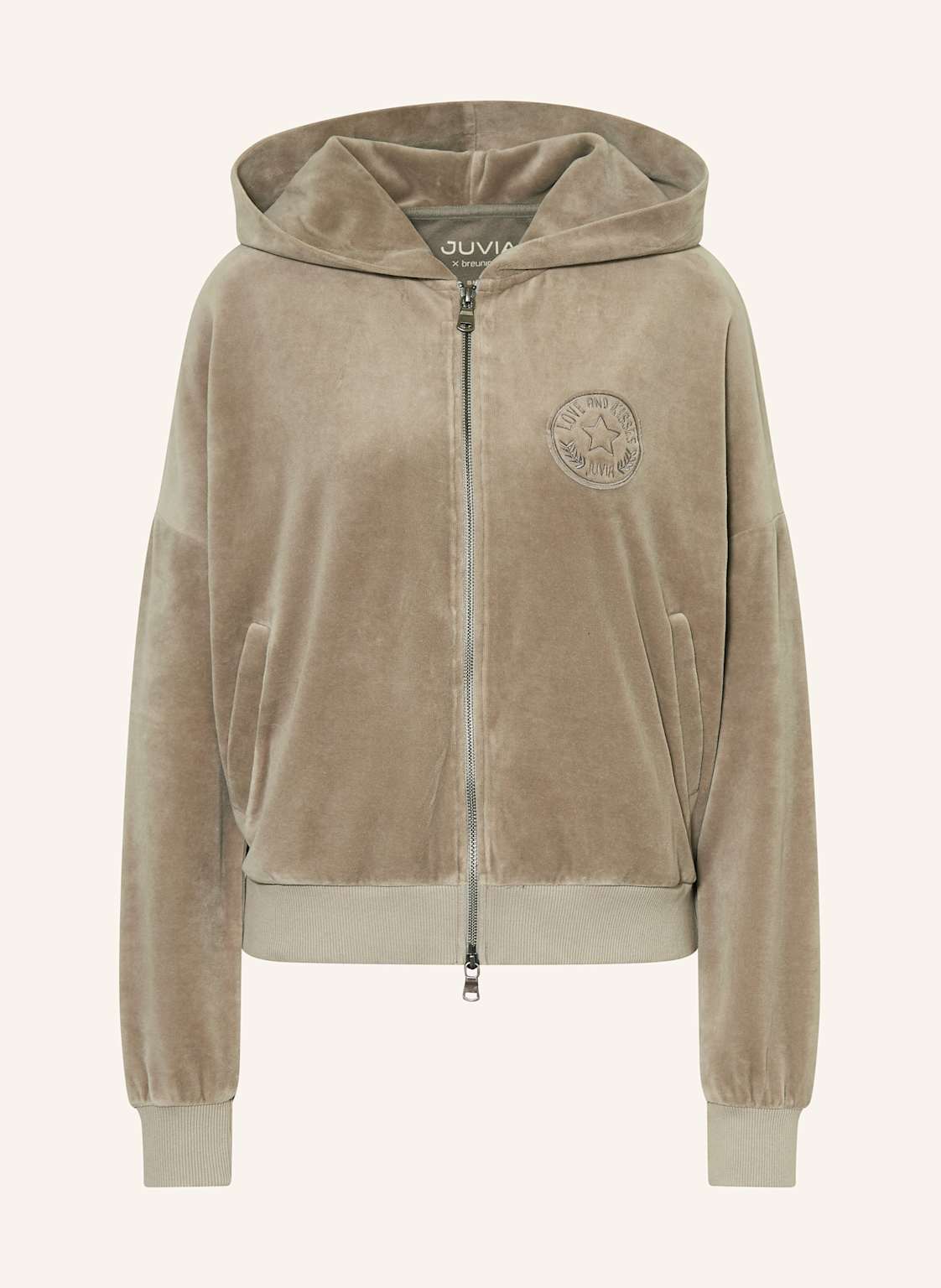 Juvia Lounge-Jacke Aus Nicki beige von Juvia