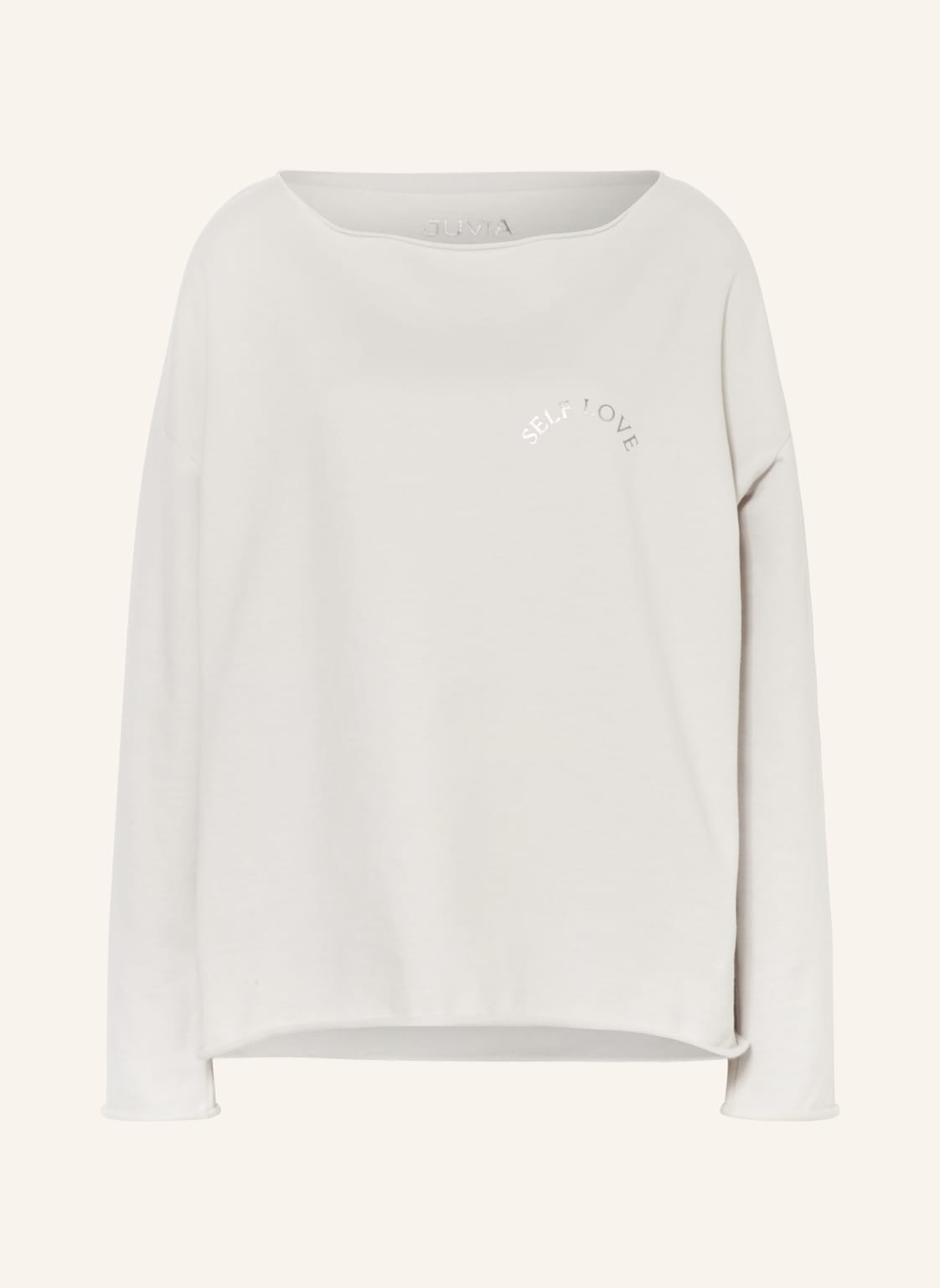 Juvia Oversized-Sweatshirt Judi grau von Juvia