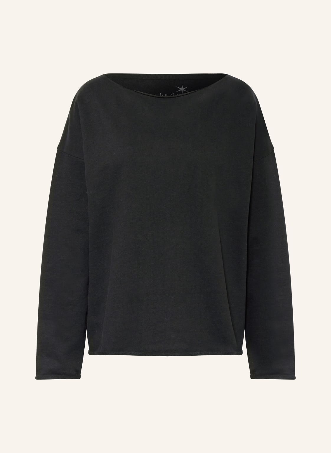 Juvia Oversized-Sweatshirt Judi schwarz Juvia Oversized-Sweatshirt Judi schwarz von Juvia