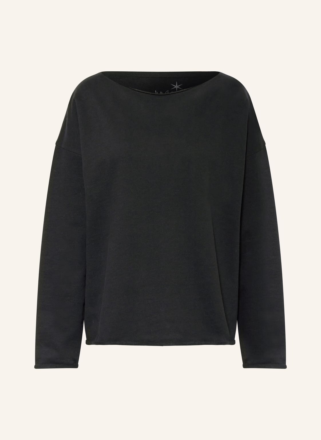 Juvia Oversized-Sweatshirt Judi schwarz von Juvia