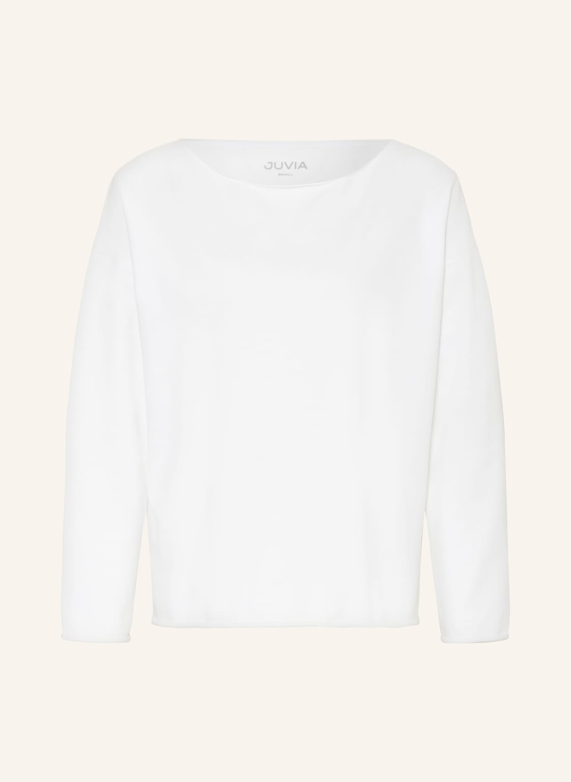 Juvia Oversized-Sweatshirt Judi weiss von Juvia