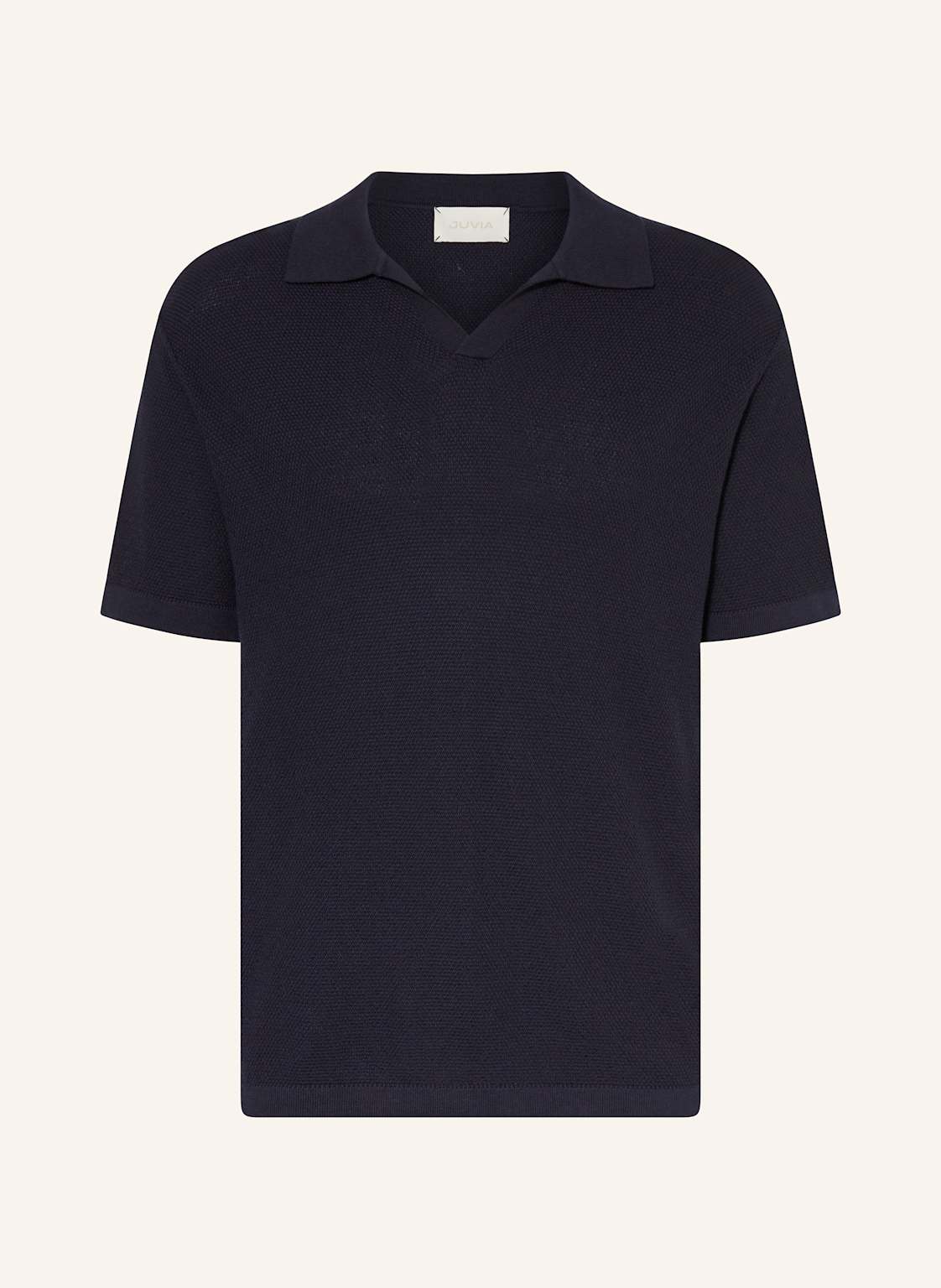 Juvia Piqué-Poloshirt Jacob blau Juvia Piqué-Poloshirt Jacob blau von Juvia