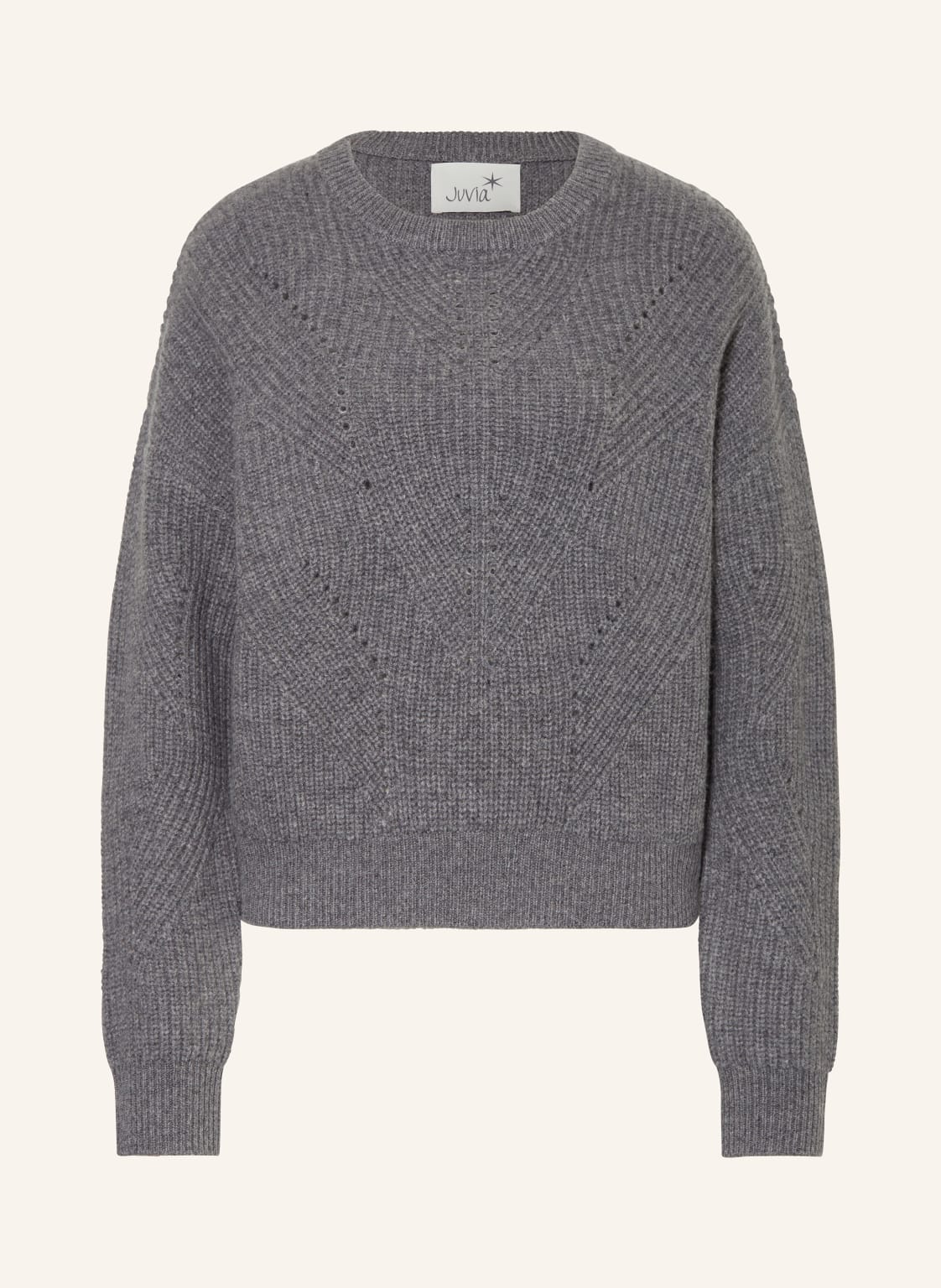 Juvia Pullover Annegret grau von Juvia