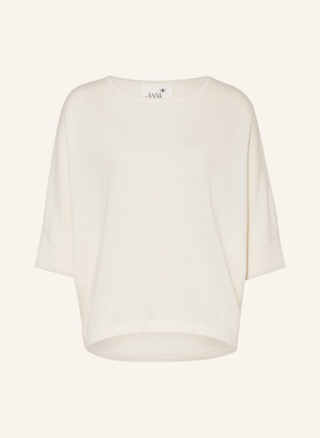 Juvia Pullover Blanca Mit 3/4-Arm weiss Juvia Pullover Blanca Mit 3/4-Arm weiss von Juvia