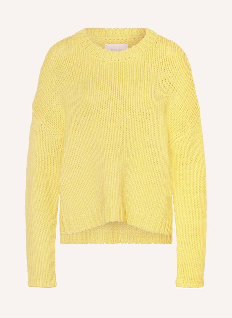 Juvia Pullover Dion gelb von Juvia