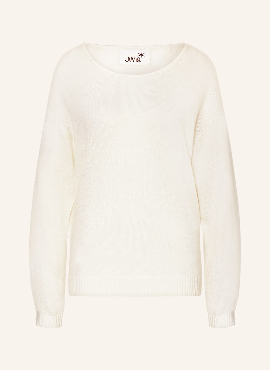 Juvia Pullover Nele weiss von Juvia