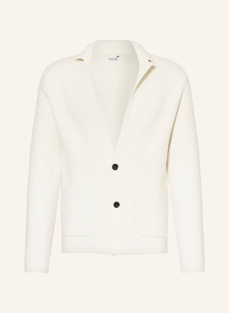 Juvia Strickjacke Malte weiss von Juvia