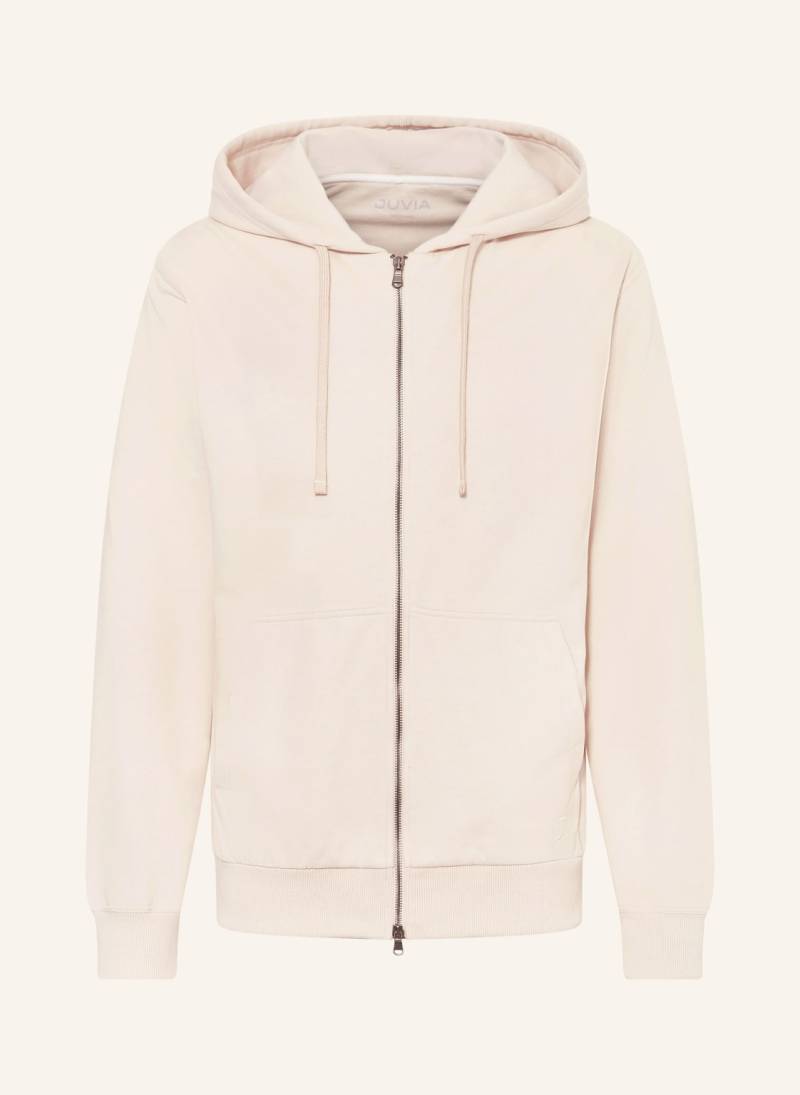 Juvia Sweatjacke Louis weiss von Juvia