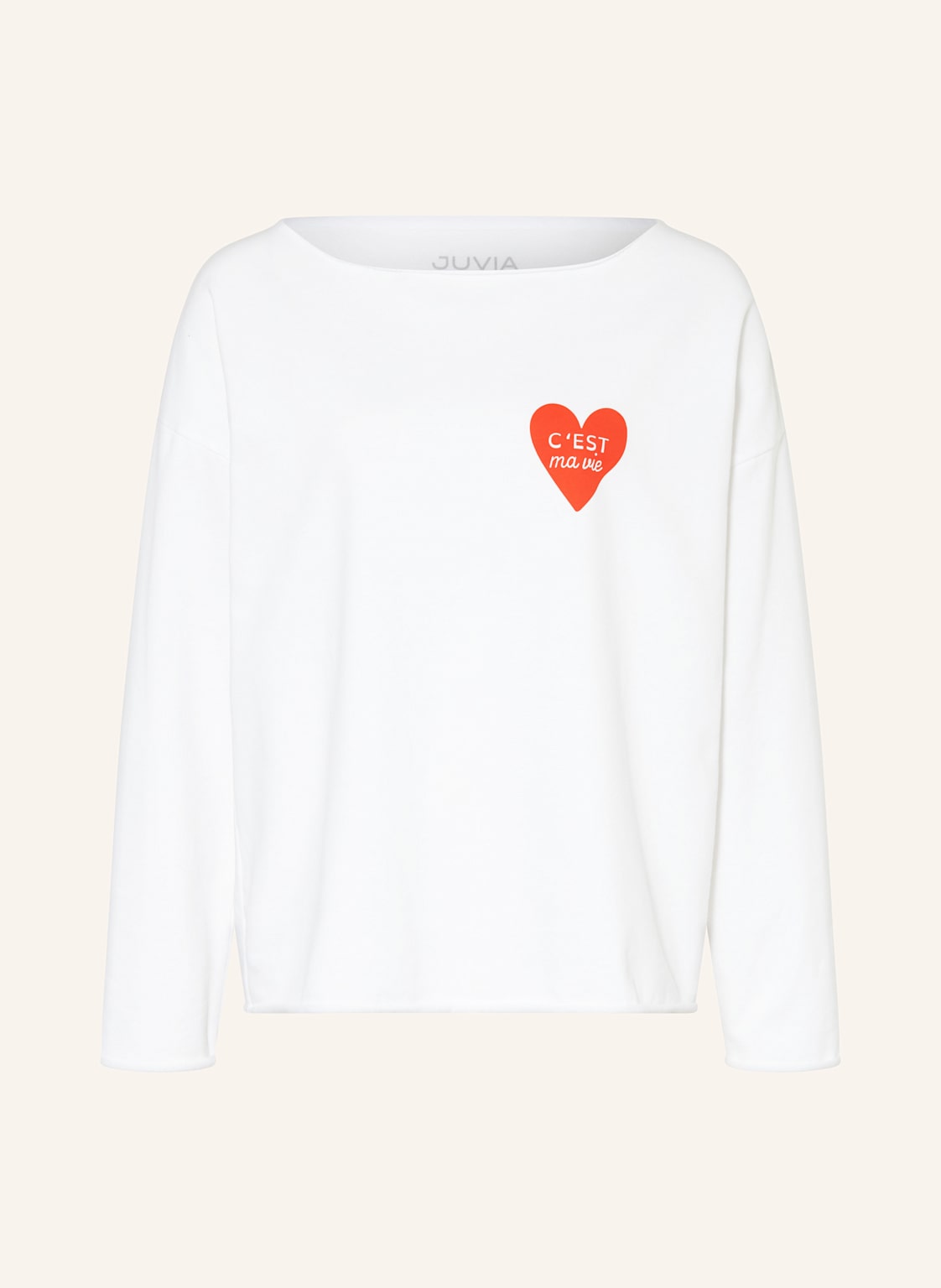 Juvia Sweatshirt Judi weiss Juvia Sweatshirt Judi weiss von Juvia