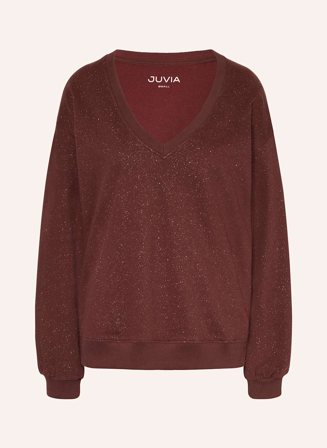 Juvia Sweatshirt Lea rot von Juvia