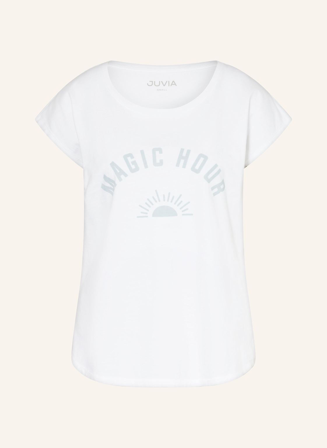Juvia T-Shirt Sara weiss Juvia T-Shirt Sara weiss von Juvia