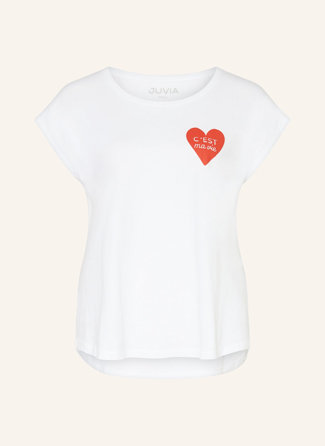 Juvia T-Shirt Sara weiss von Juvia