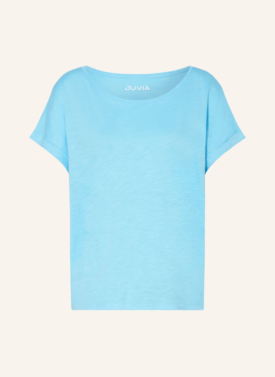 Juvia T-Shirt Slub blau von Juvia