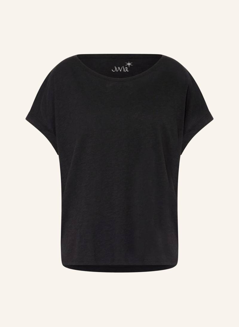 Juvia T-Shirt Luca schwarz von Juvia