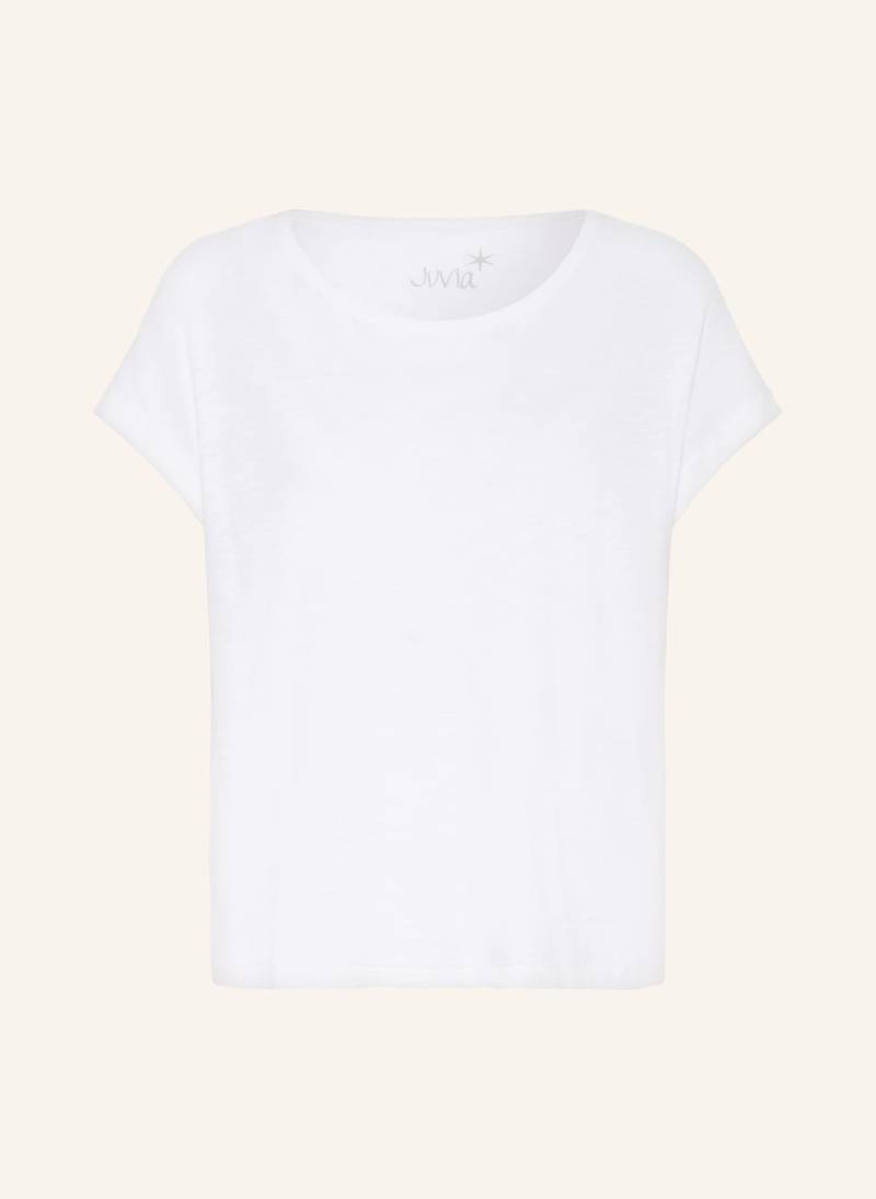 Juvia T-Shirt Slub weiss von Juvia