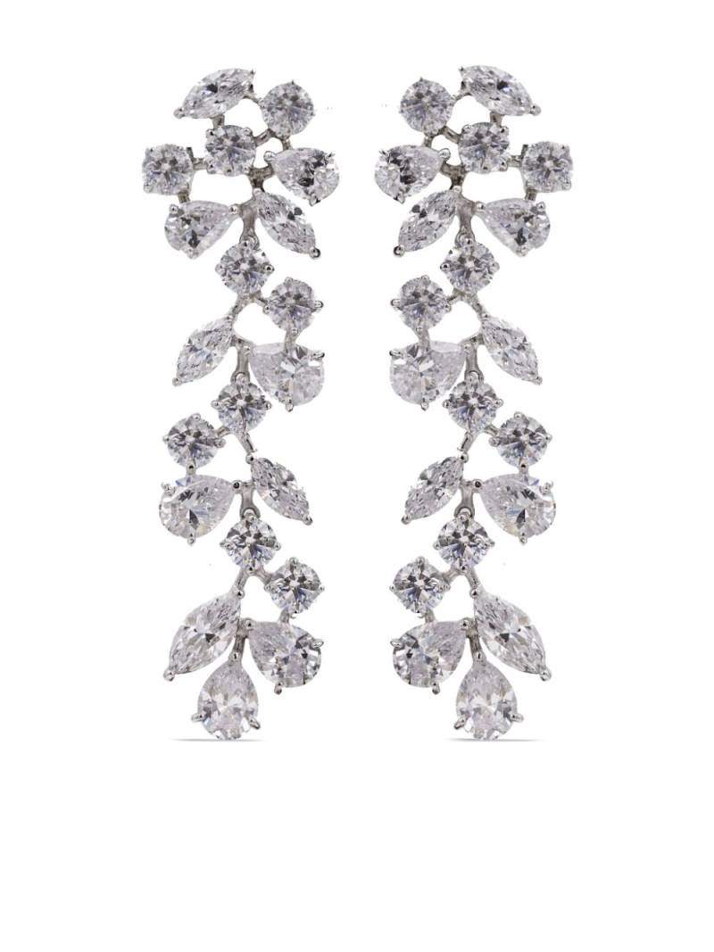 Juwelina Paris Fleur Cascade earrings - Silver von Juwelina Paris