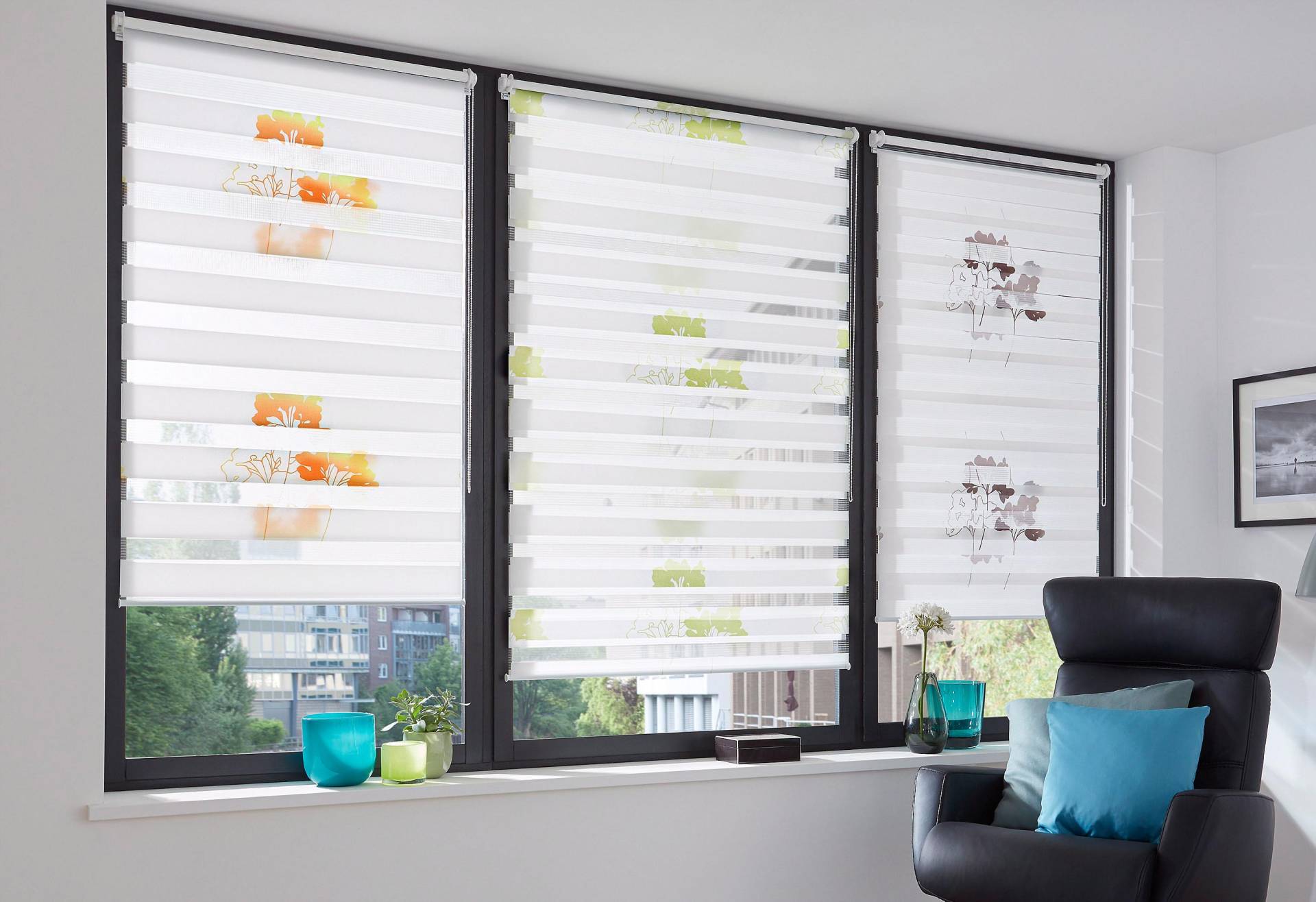 K-HOME Doppelrollo »Delphi«, Lichtschutz, ohne Bohren, im Fixmass K-HOME Doppelrollo »Delphi«, Lichtschutz, ohne Bohren, im Fixmass von K-HOME