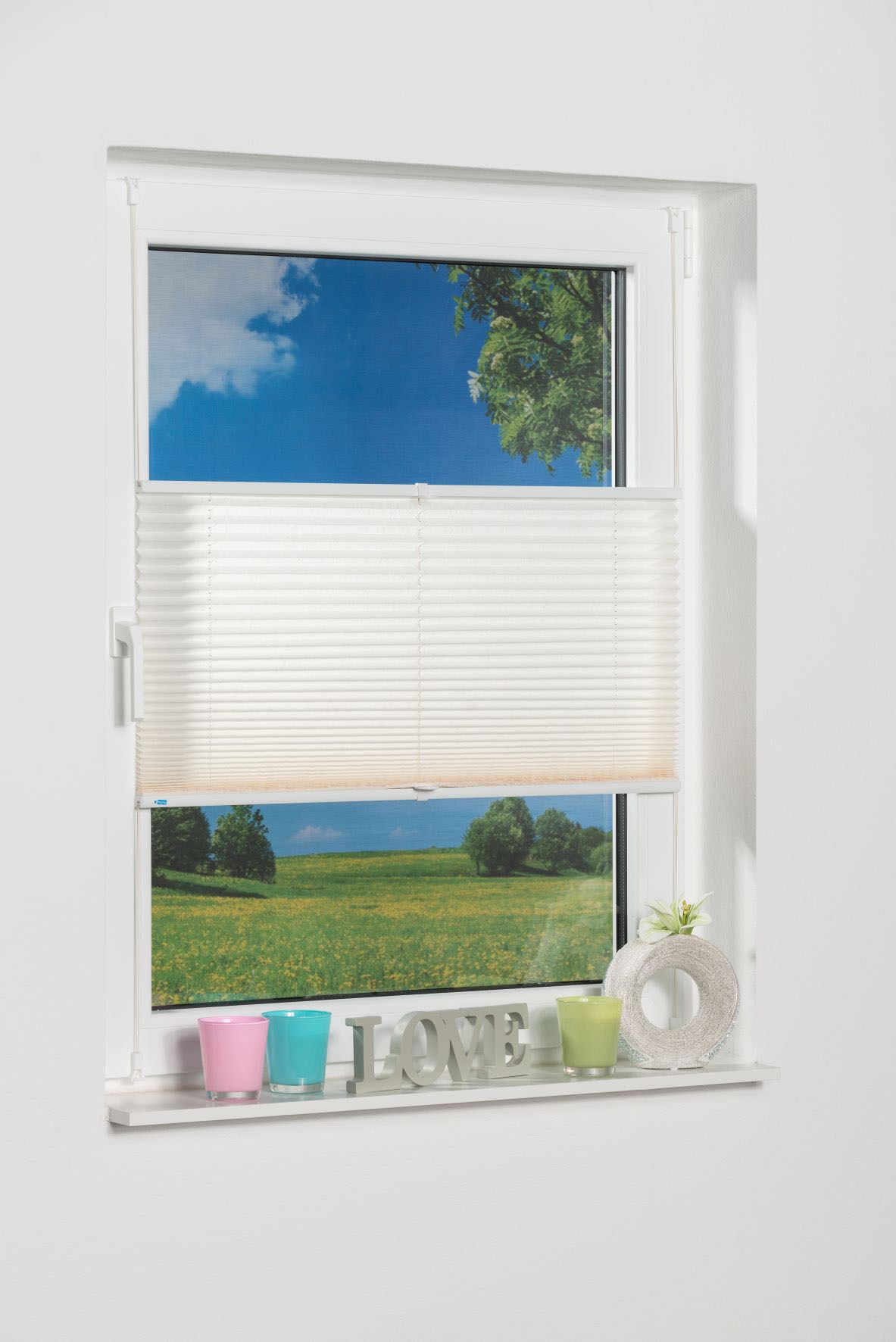 K-HOME Plissee »Klemmfix Pisa«, Lichtschutz, ohne Bohren, verspannt, Crushed-Optik K-HOME Plissee »Klemmfix Pisa«, Lichtschutz, ohne Bohren, verspannt, Crushed-Optik von K-HOME