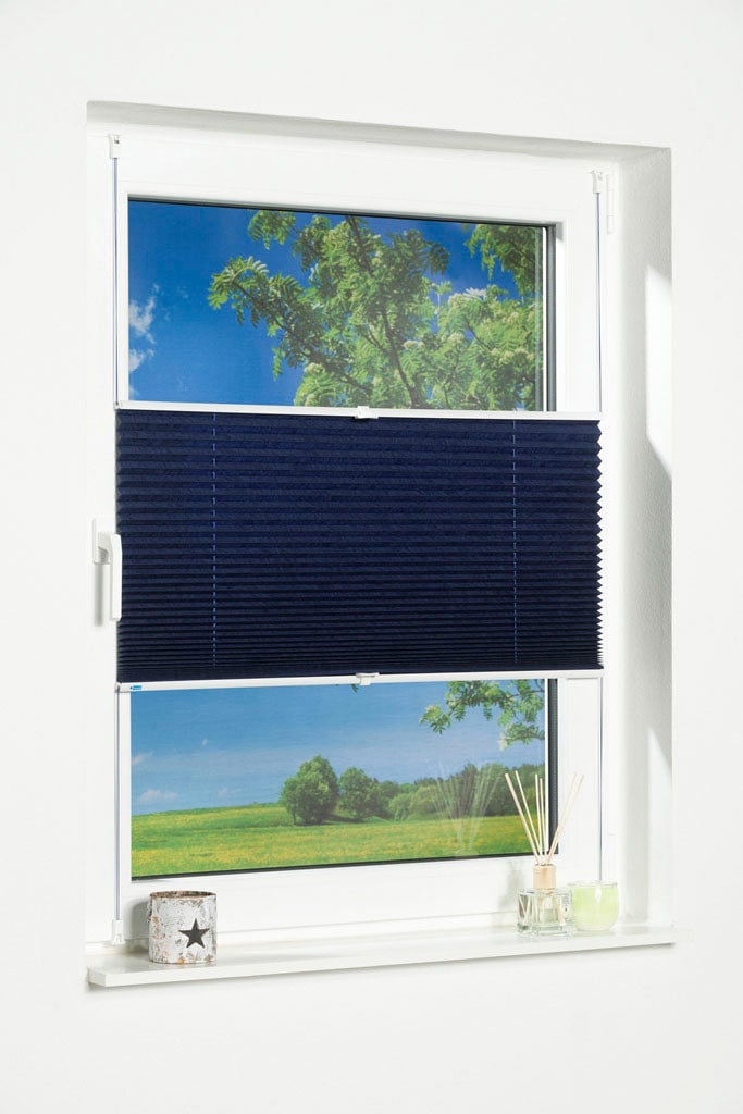 K-HOME Plissee »Klemmfix Pisa«, Lichtschutz, ohne Bohren, verspannt, Crushed-Optik K-HOME Plissee »Klemmfix Pisa«, Lichtschutz, ohne Bohren, verspannt, Crushed-Optik von K-HOME
