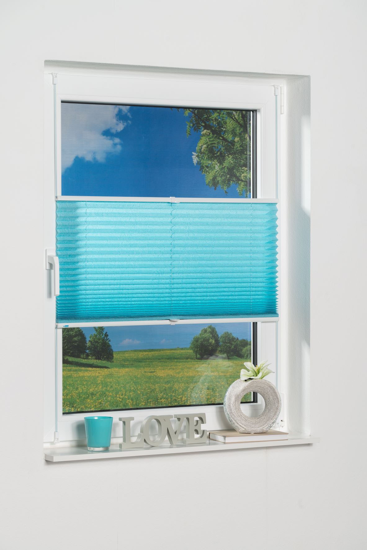 K-HOME Plissee »Klemmfix Pisa«, Lichtschutz, ohne Bohren, verspannt, Crushed-Optik K-HOME Plissee »Klemmfix Pisa«, Lichtschutz, ohne Bohren, verspannt, Crushed-Optik von K-HOME