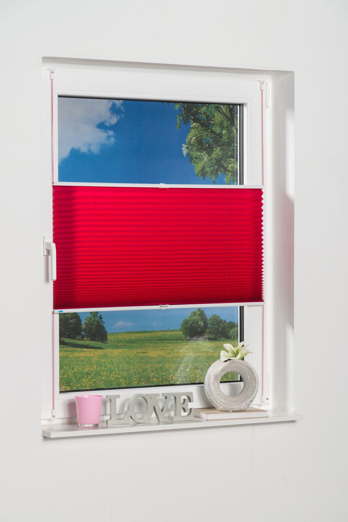 K-HOME Plissee »Klemmfix Pisa«, Lichtschutz, ohne Bohren, verspannt, Crushed-Optik K-HOME Plissee »Klemmfix Pisa«, Lichtschutz, ohne Bohren, verspannt, Crushed-Optik von K-HOME