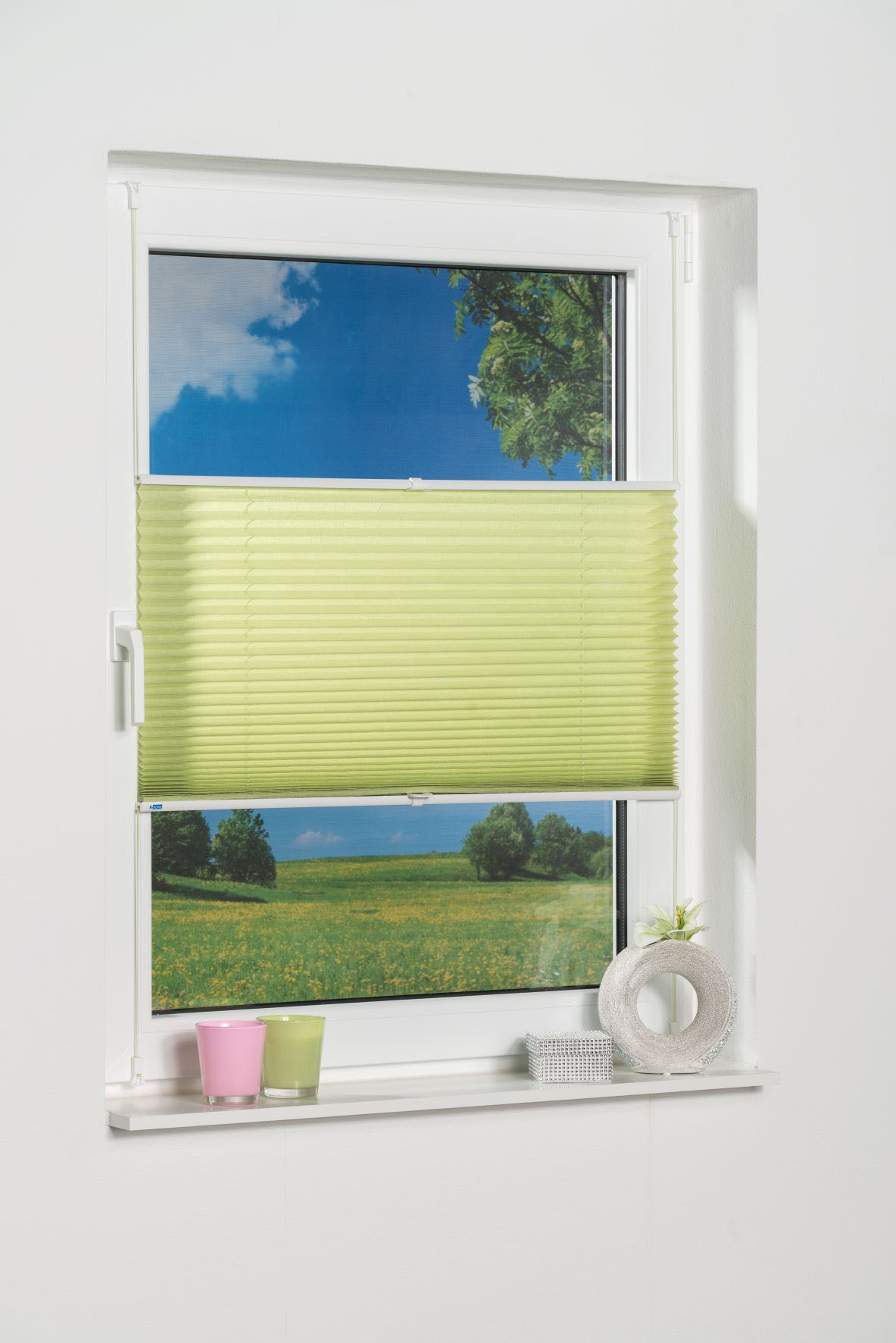 K-HOME Plissee »Klemmfix Pisa«, Lichtschutz, ohne Bohren, verspannt, Crushed-Optik K-HOME Plissee »Klemmfix Pisa«, Lichtschutz, ohne Bohren, verspannt, Crushed-Optik von K-HOME