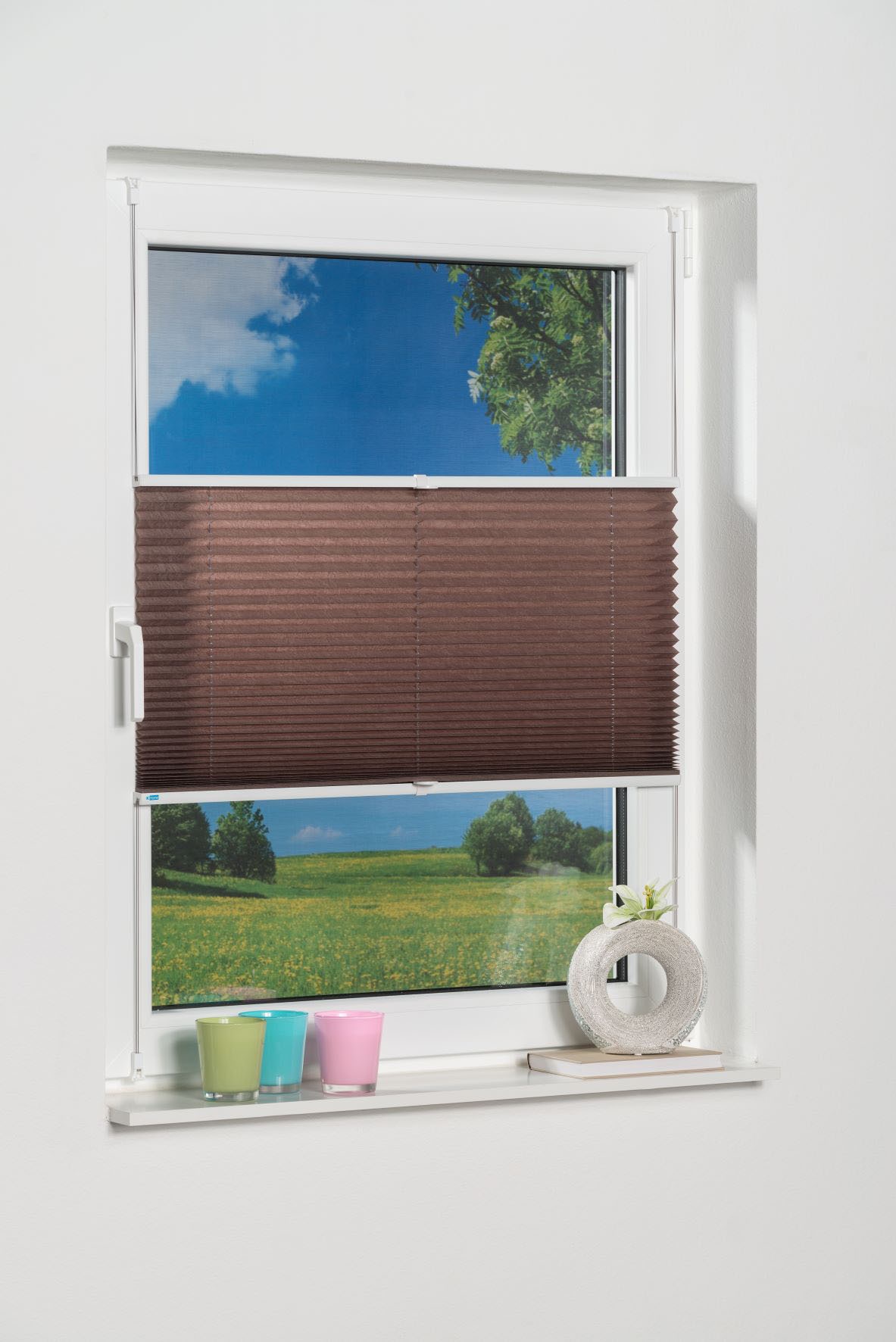 K-HOME Plissee »Klemmfix Pisa«, Lichtschutz, ohne Bohren, verspannt, Crushed-Optik K-HOME Plissee »Klemmfix Pisa«, Lichtschutz, ohne Bohren, verspannt, Crushed-Optik von K-HOME