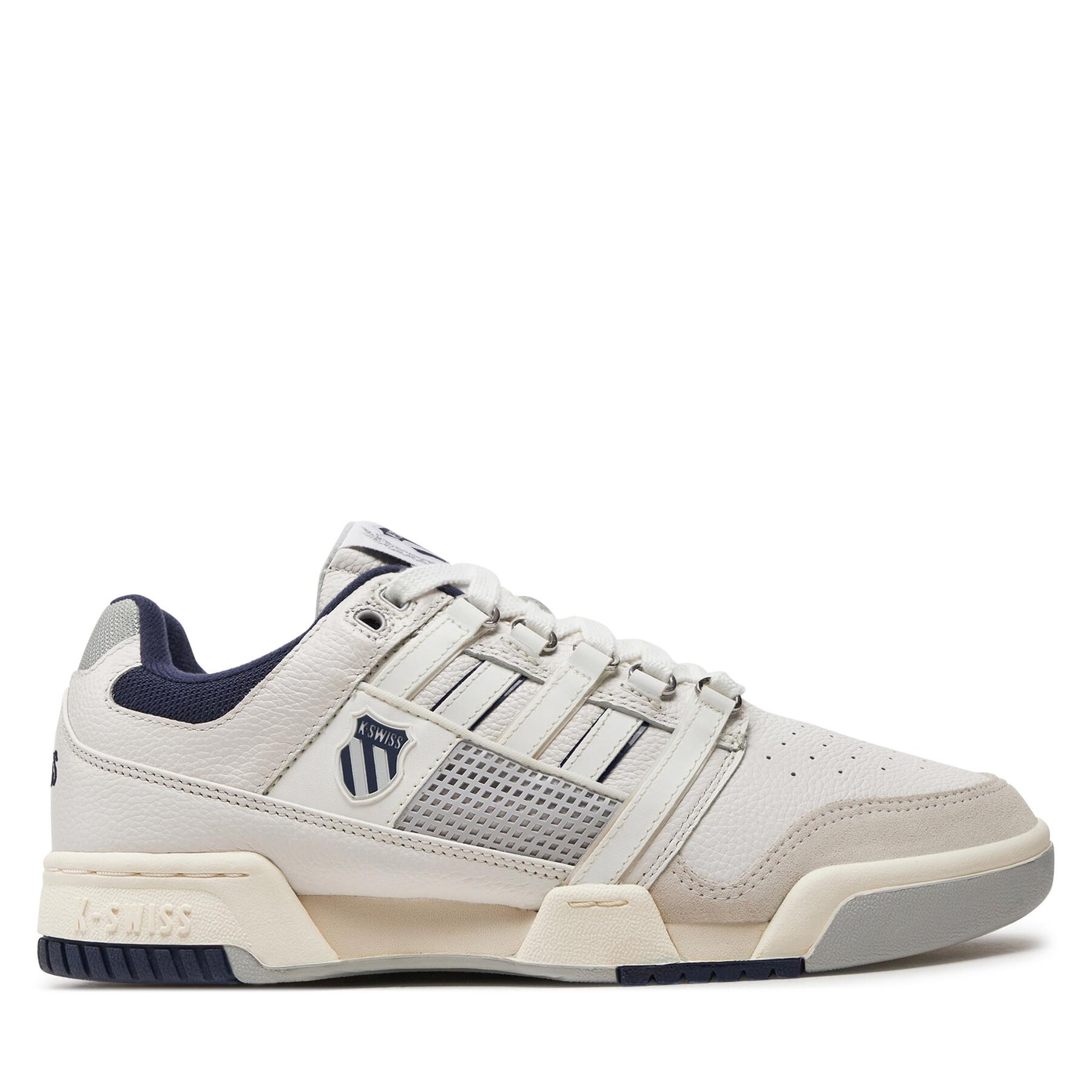 Sneakers K-Swiss Gstaad Gold 08526-123-M Weiß Sneakers K-Swiss Gstaad Gold 08526-123-M Weiß von K-SWISS