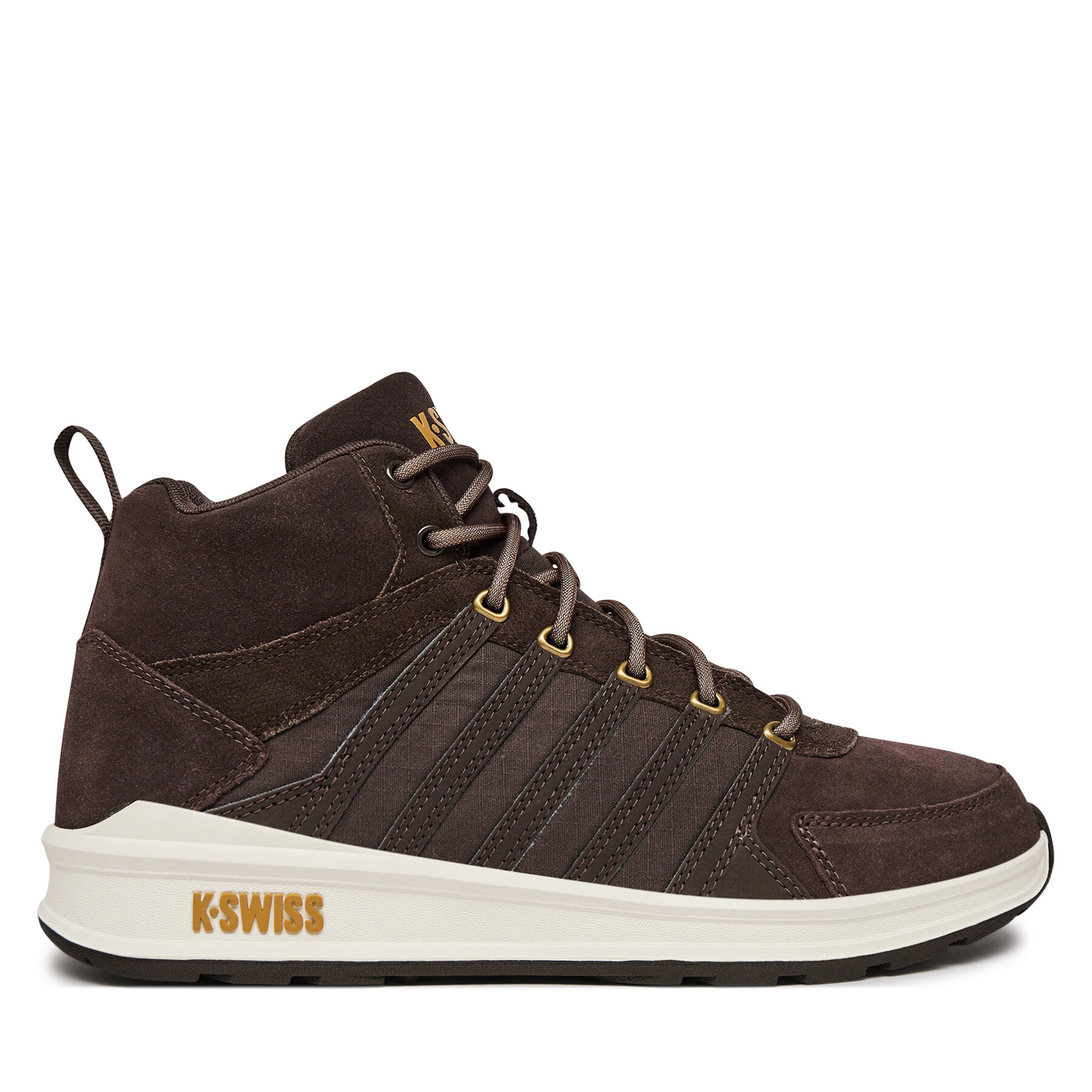 Sneakers K-Swiss Vista Trainer Mid 07145 229 Braun Sneakers K-Swiss Vista Trainer Mid 07145 229 Braun von K-SWISS