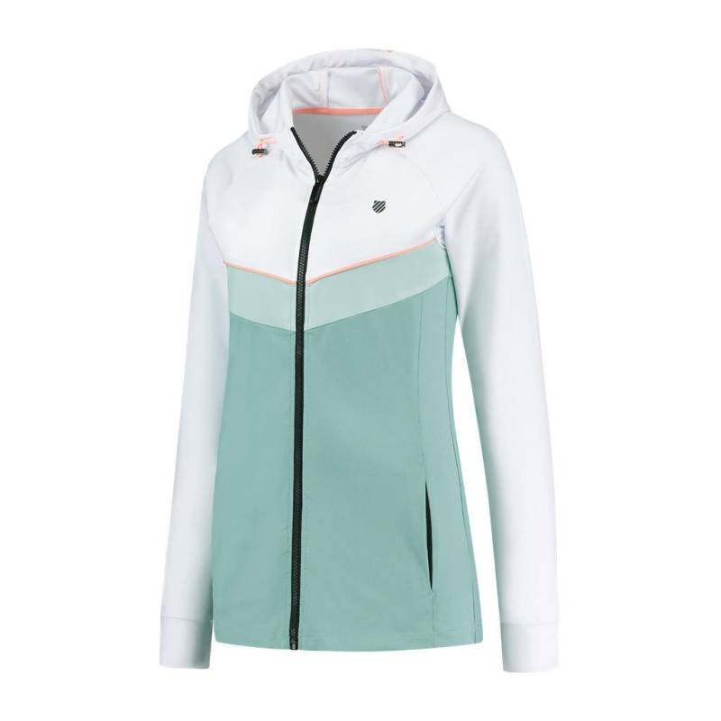 Damen-trainingsjacke Mit Kapuze Hypercourt Unisex  L von K-Swiss