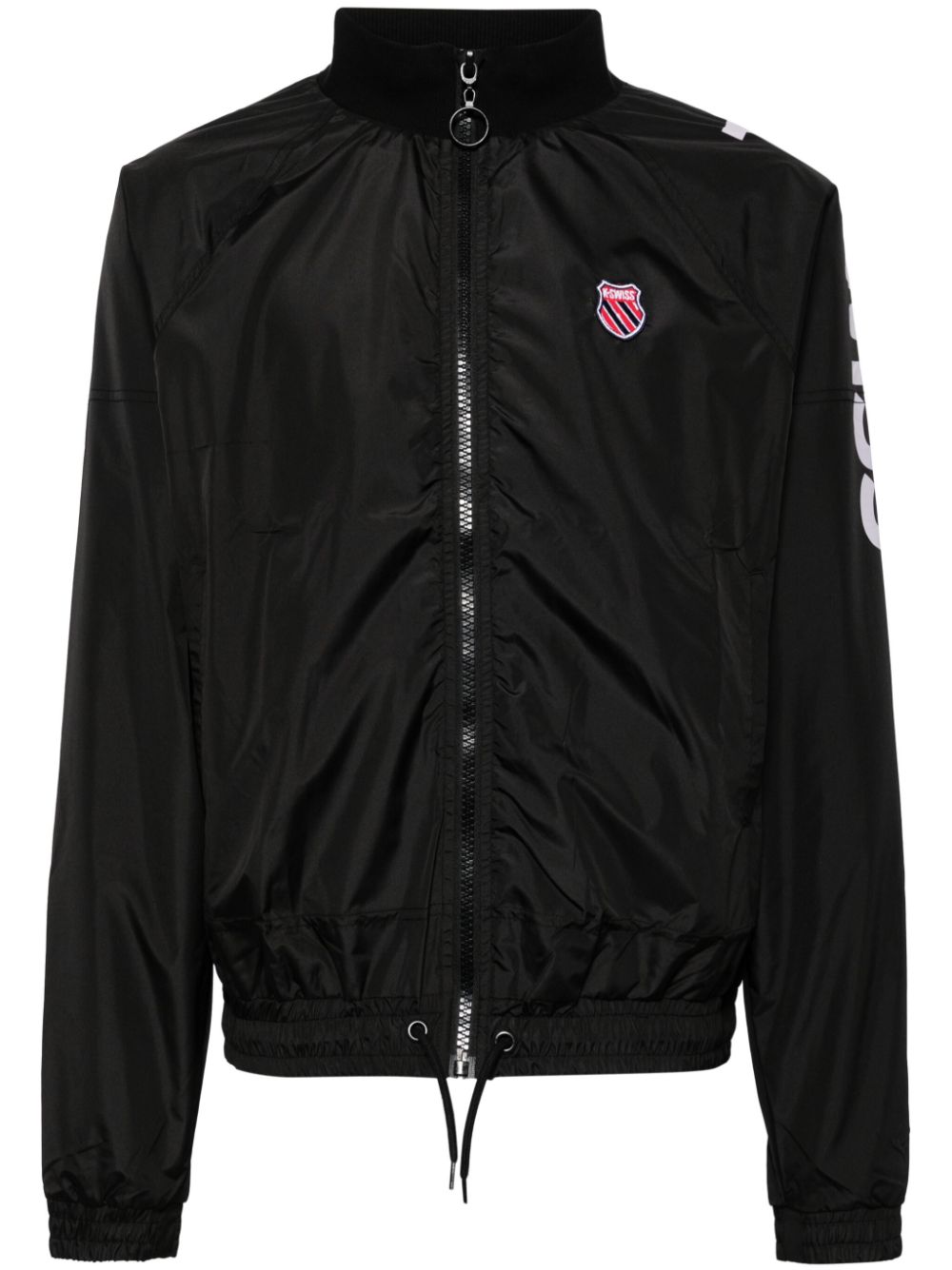 K Swiss logo print jacket - Black von K Swiss