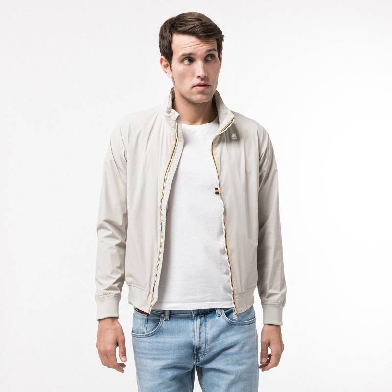 Anorak Herren Beige S von K-WAY