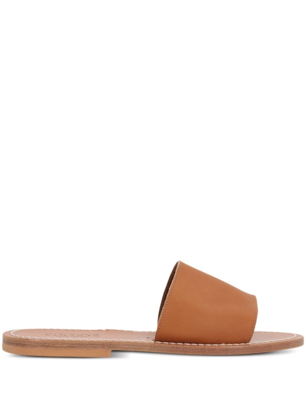 K. Jacques Capri leather sandals - Brown von K. Jacques