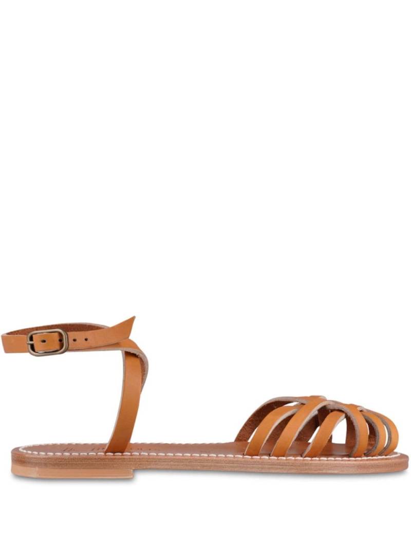 K. Jacques Demetria leather sandals - Brown von K. Jacques