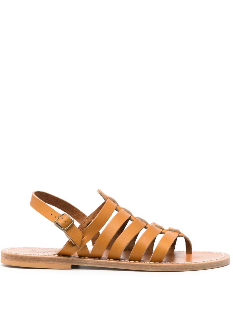 K. Jacques Homer caged leather sandals - Neutrals von K. Jacques