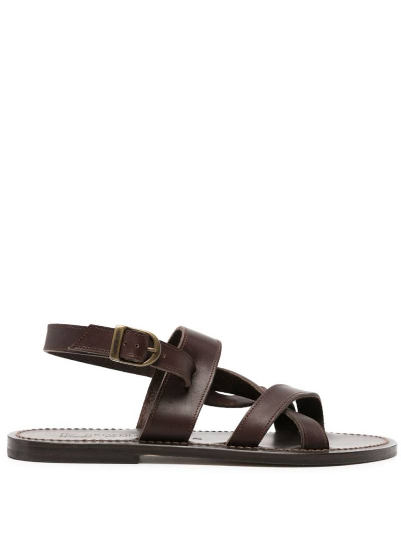 K. Jacques Jonas leather sandals - Brown von K. Jacques