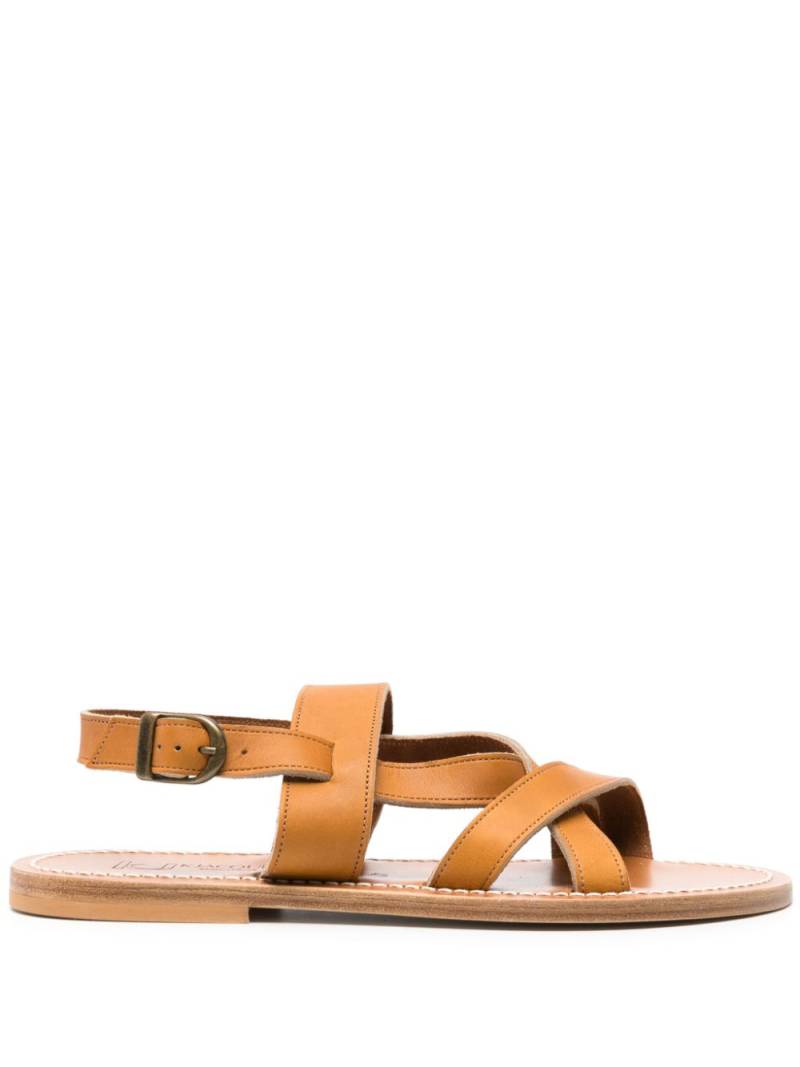 K. Jacques Jonas leather sandals - Neutrals von K. Jacques