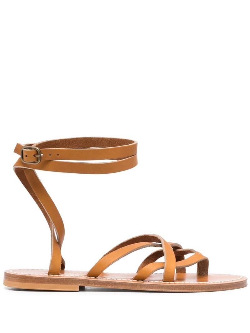 K. Jacques Zeno calf-leather sandals - Brown von K. Jacques