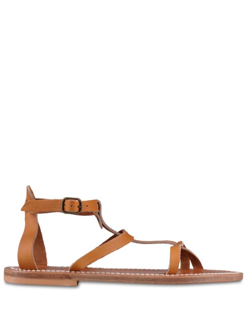 K. Jacques ankle-buckle leather sandals - Brown von K. Jacques