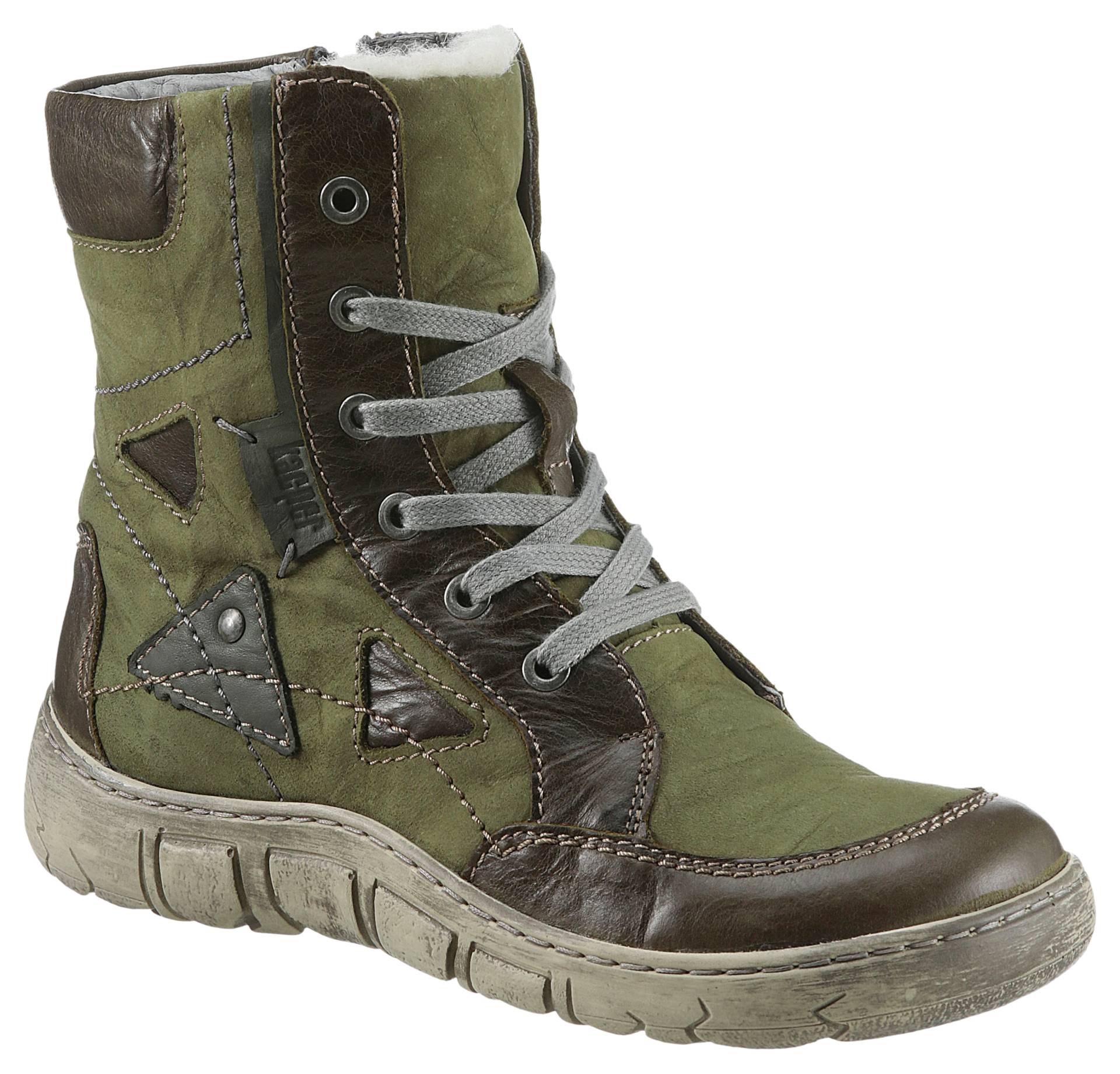 KACPER Winterboots, mit Used-Look von KACPER