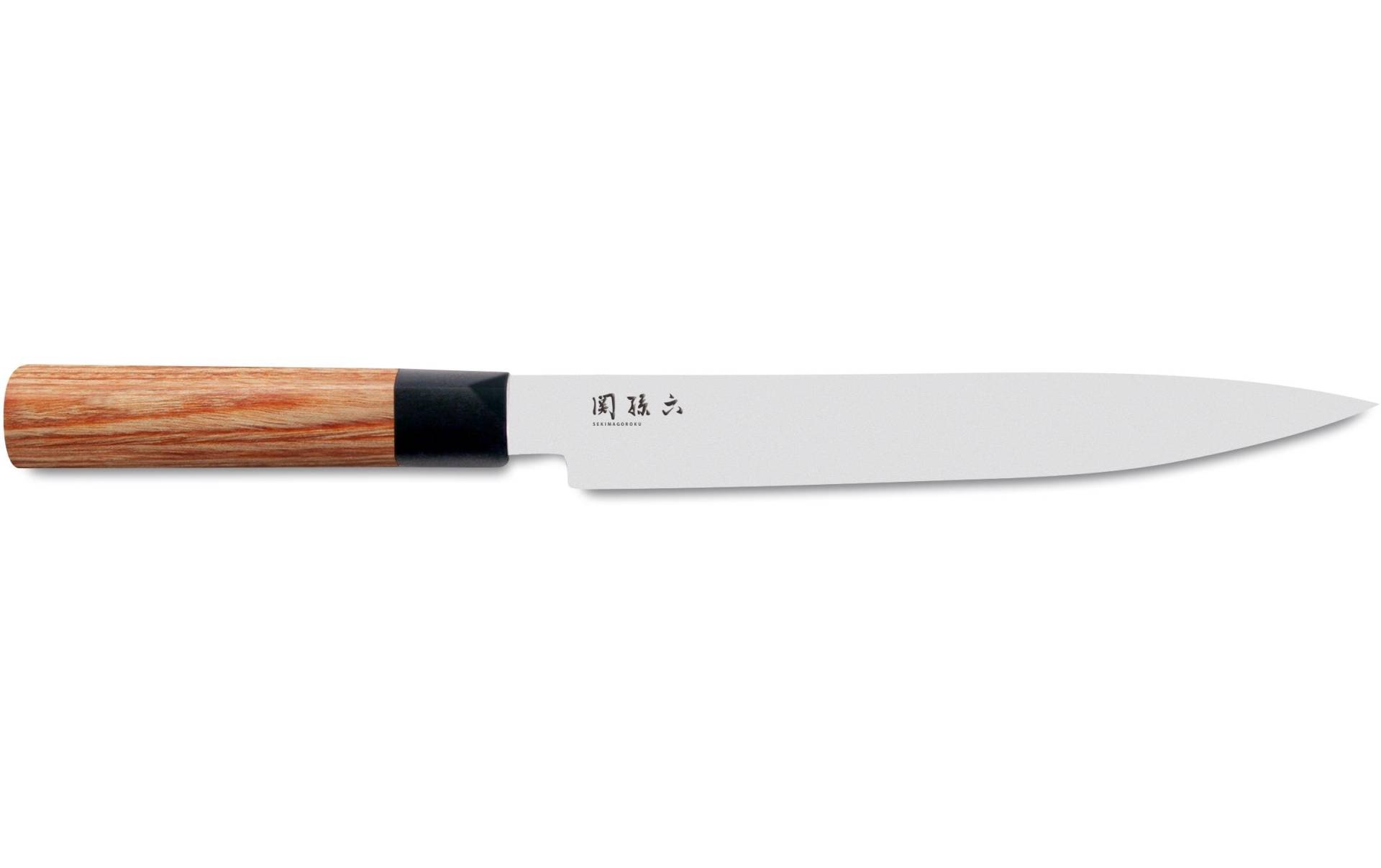 KAI Fleischmesser »Red Wood Braun«, (1 tlg.), Holzart: Pakka, Herkunftsland: Europa KAI Fleischmesser »Red Wood Braun«, (1 tlg.), Holzart: Pakka, Herkunftsland: Europa von KAI